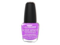 L.A. Colors Color Craze Nail Polish, Purple CNP 612, 0.44 fl oz/14 mL - Image 2