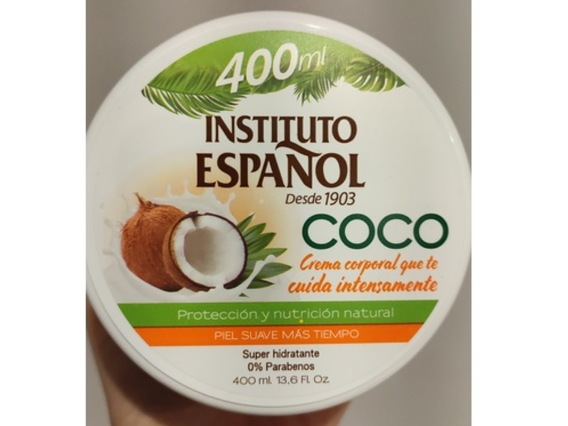 Instituto Espanol Body Cream, Coco, 13.6 fl oz/400 mL