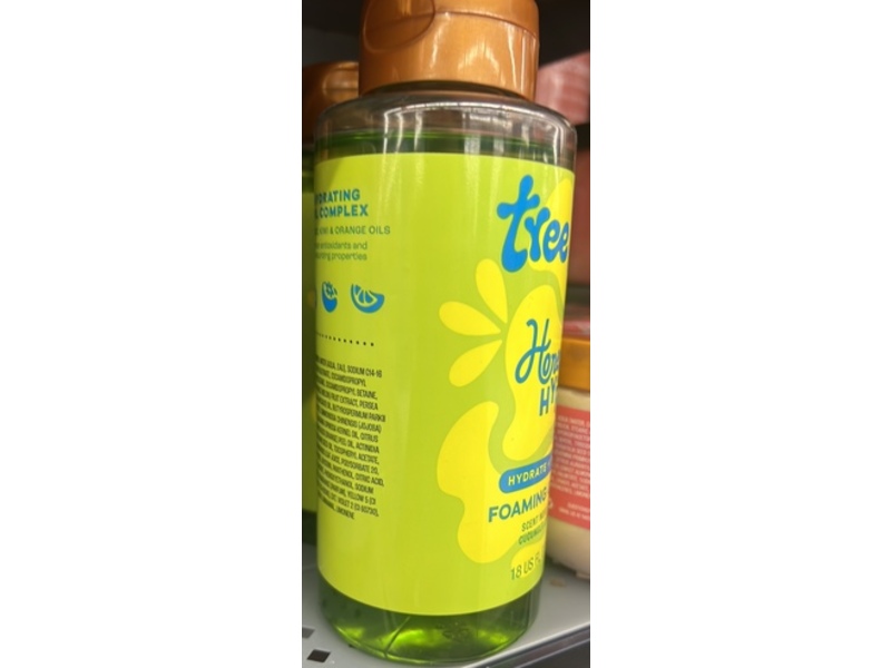 Tree Hut Foaming Gel Wash, Honeydew Hype, 18 fl oz/532 mL