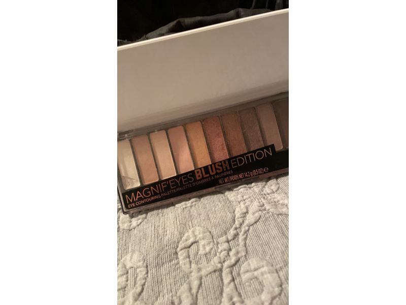 Rimmel Magnif'Eyes Eye Contouring Palette, 002 Blush Edition, 0.5 oz/14.2 g