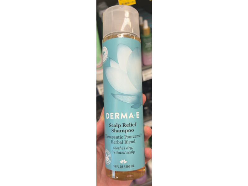 Derma-E Scalp Relief Shampoo, Therapeutic Psorzema Herbal Blend, 10 fl oz/296 mL