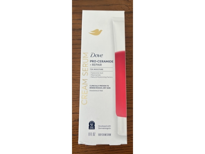 Dove Pro-Ceramide + Repair Body Cream Serum, 8 fl oz
