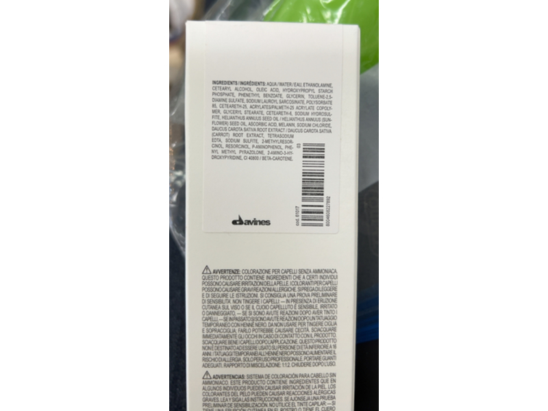 Davines A New Colour, 6 Dark Natural Warm Blonde, 2.03 fl oz/60 mL