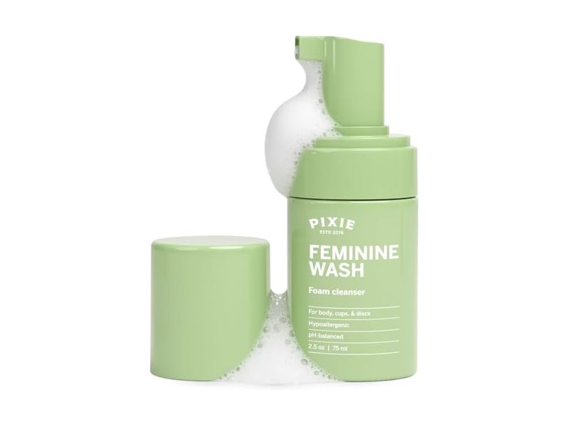 Pixie Feminine Wash Foam Cleanser, 2.5 oz/75 mL
