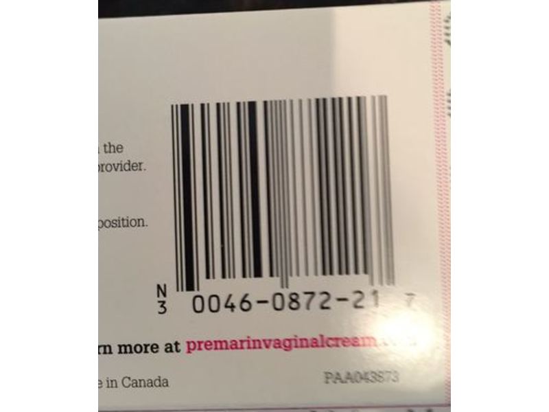 Premarin Vaginal Cream, 0.625 mg Pfizer (RX)