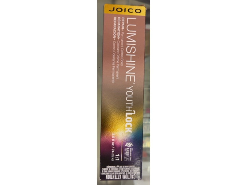 Joico LumiShine YouthLock Repair+ Permanent Creme Color, 5NN Natural Light Brown, 2.5 fl oz/74 mL