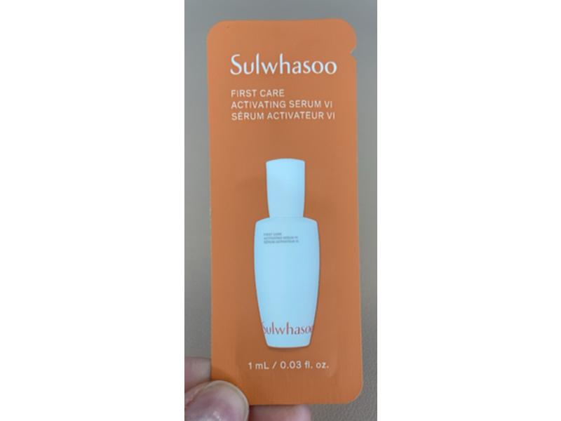 Sulwhasoo First Care Activating Serum VI, 0.03 fl oz/1 mL