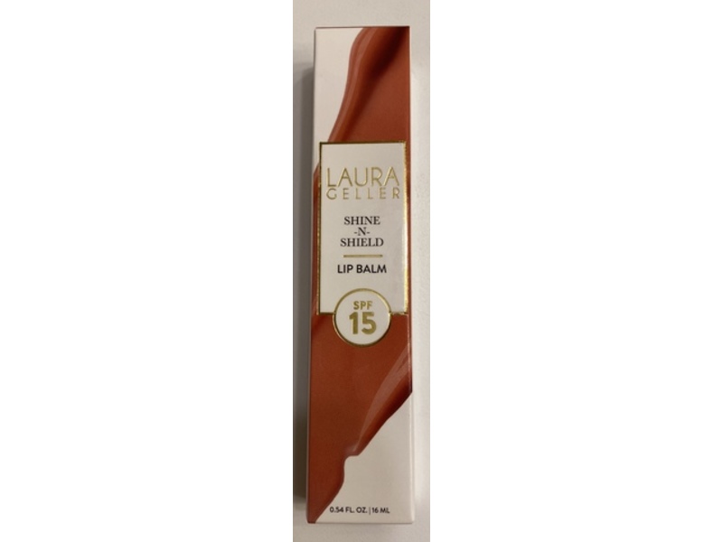 Laura Geller Shine-N-Shield Lip Balm, SPF 15, Golden Hour, 0.54 fl oz/16 mL