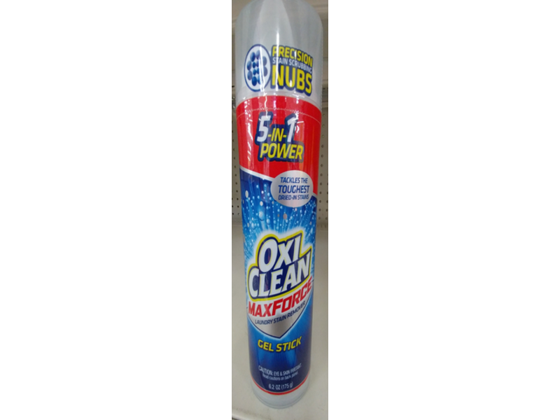 OxiClean Max Force Gel Stick, 6.2oz/175 g