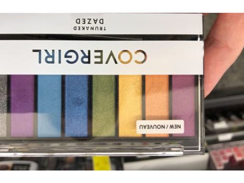 CoverGirl Trunaked Eyeshadow Palette, 835 Dazed, 0.23 oz/6.5 g