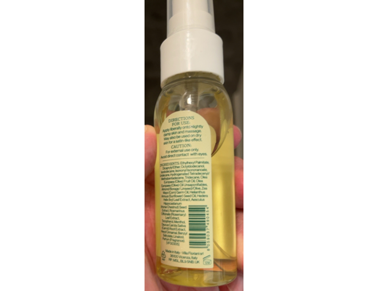 Villa Floriani Collina Olive Oil Satin Spray, 2.03 fl oz/60 mL