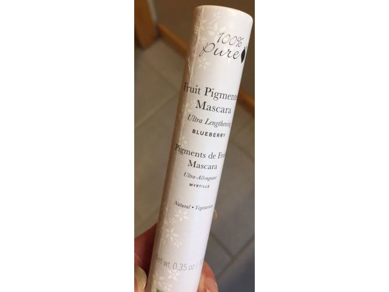 100% Pure Fruit Pigmented Mascara, Blueberry, 0.35 oz