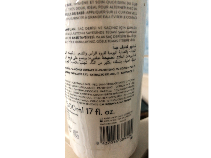 Babe Laboratorios Extra Mild Shampoo, 17 fl oz/500 mL