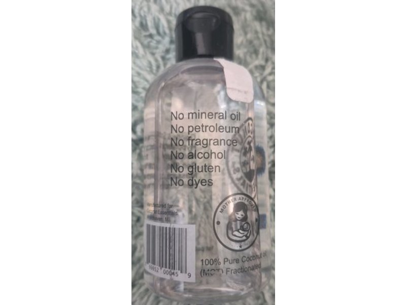 Coconut Essentials Moisturizing Baby Oil, 6 fl oz