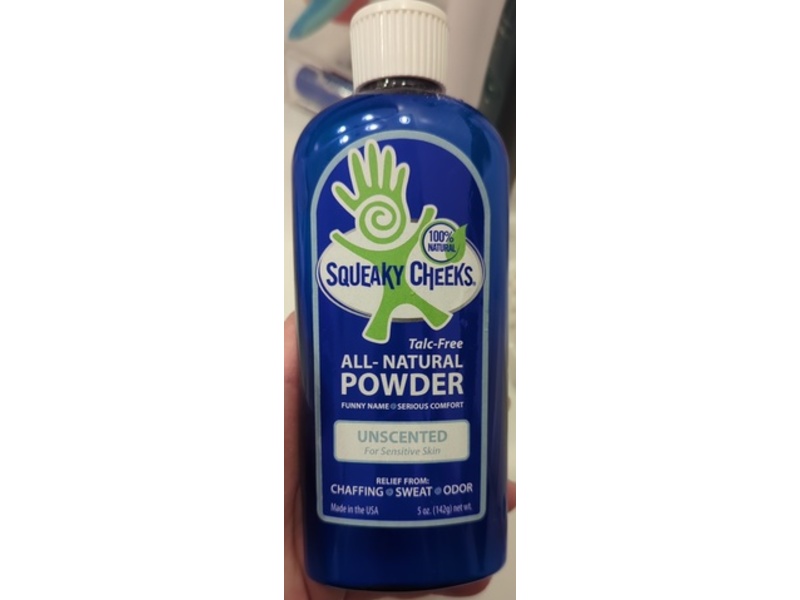 Squeaky Cheeks All-Natural Powder, 5 oz/142 g
