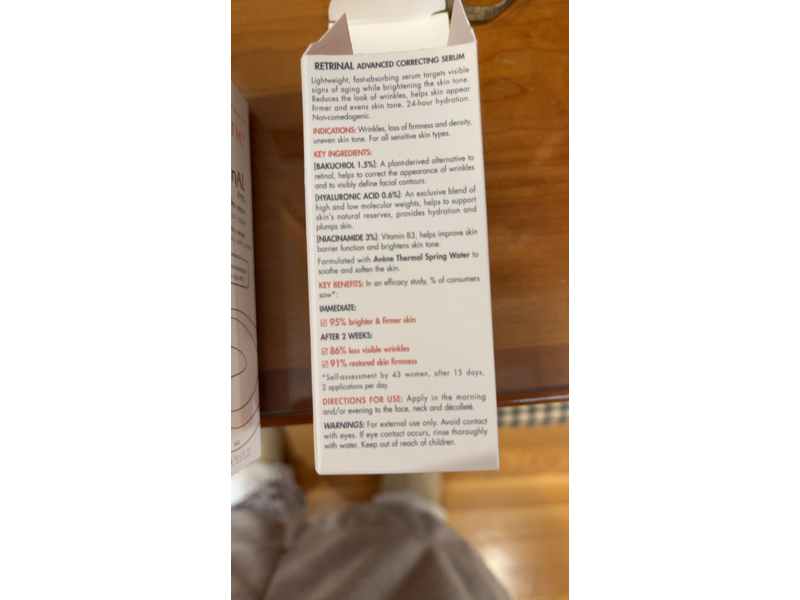 Avene RetrinAL Advanced Correcting Serum, 30 mL/1.0 fl oz