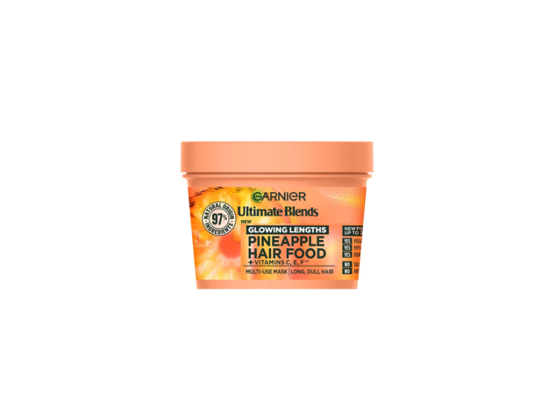 Garnier Ultimate Blends Glowing Lengths Hair Food, Pineapple, 400 mL