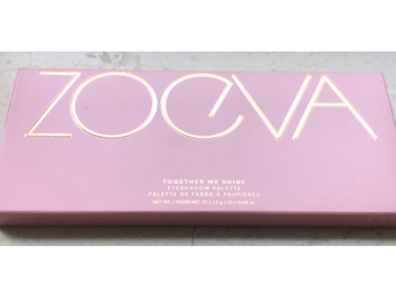 Zoeva Eyeshadow Palette, Together We Shine, 0.04 oz/1.2 g
