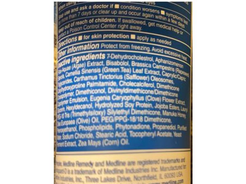 Medline Remedy Intensive Skin Therapy Hydraguard-D Cream, 4 fl oz/118 mL