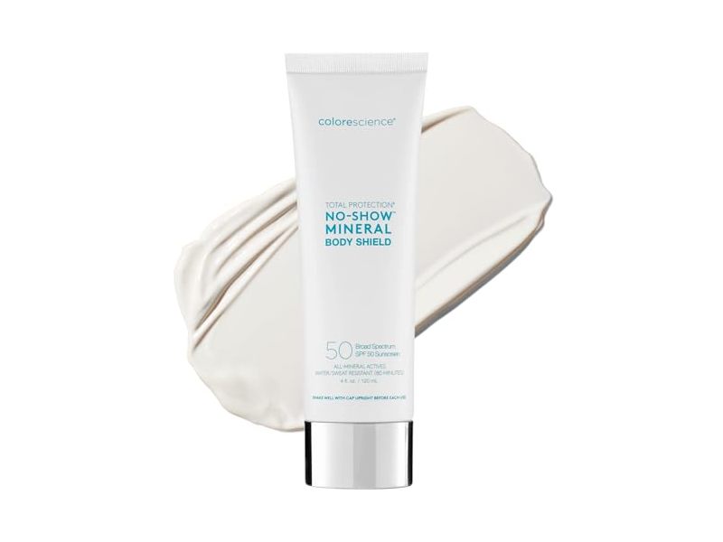 Colorescience Total Protection No-Show Body Shield, SPF 50, 4 fl oz/120 mL