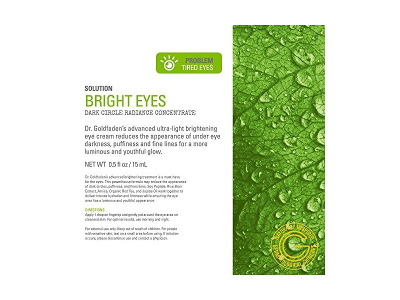 Goldfaden MD Bright Eyes Eye Cream, 0.5 fl oz