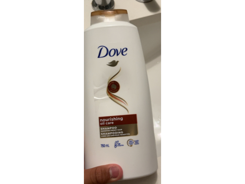 Dove Nourishing Oil Care Shampoo, 750 mL