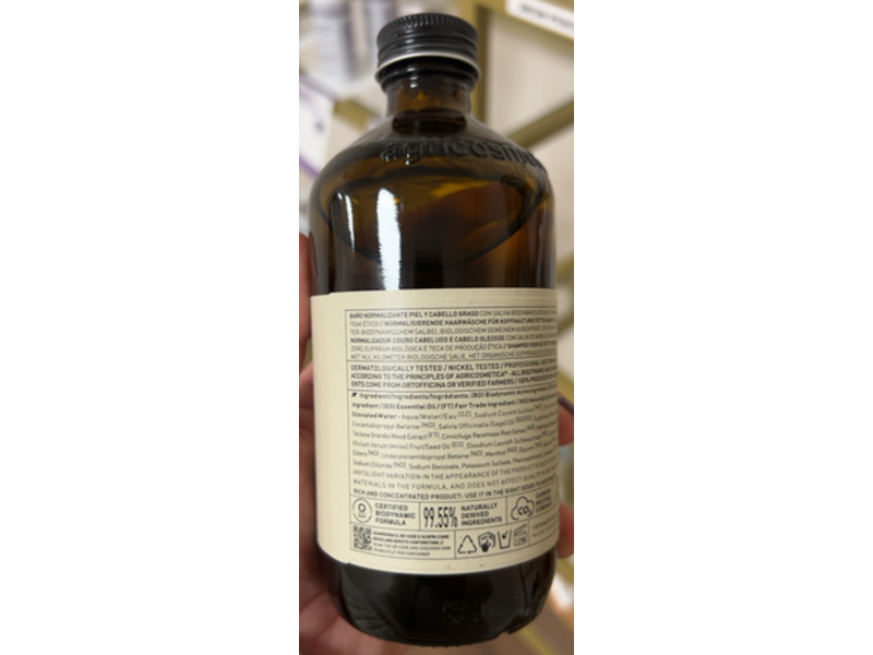 O Way Sebum Balance Hair Bath, 8.1 fl oz/240 mL