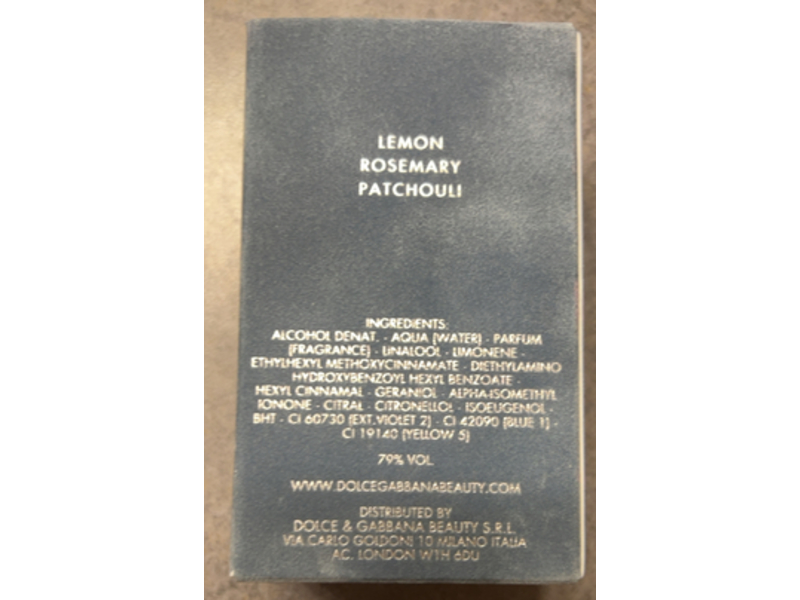 Dolce & Gabbana Eau De Toilette, Light Blue, 1.3 fl oz/40 mL