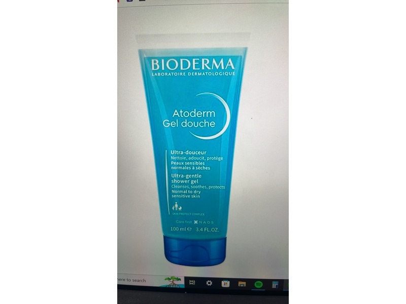 Bioderma Atoderm Ultra-Gentle Shower Gel, 3.4 fl oz/100 mL