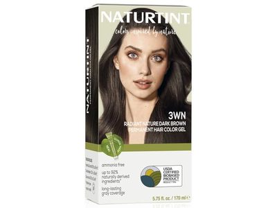 Naturtint Permanent Hair Color Gel, 3WN Radiant Nature Dark Brown, 5.75 fl oz/170 mL