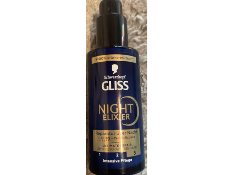 Schwarzkopf Gliss Night Elixier, 100 mL