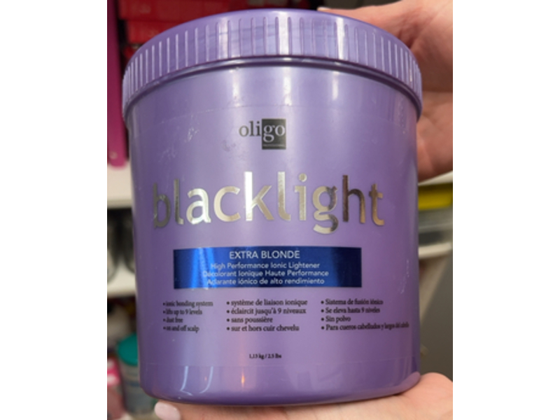 Oligo Blacklight High Performance Ionic Lightener, Extra Blonde, 1.13 kg