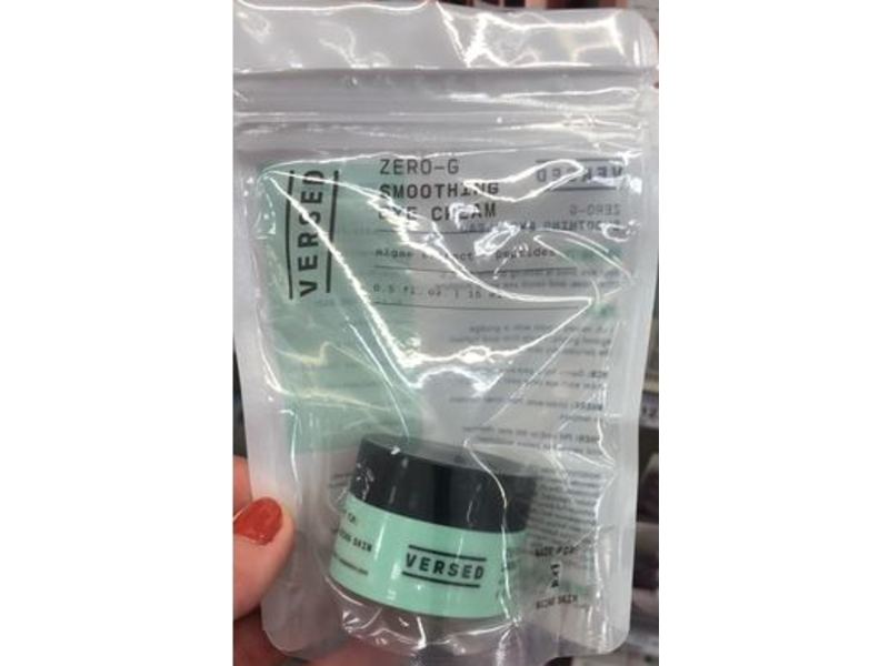 Versed Zero-G Smoothing Eye Cream, 0.5 fl oz/15 mL