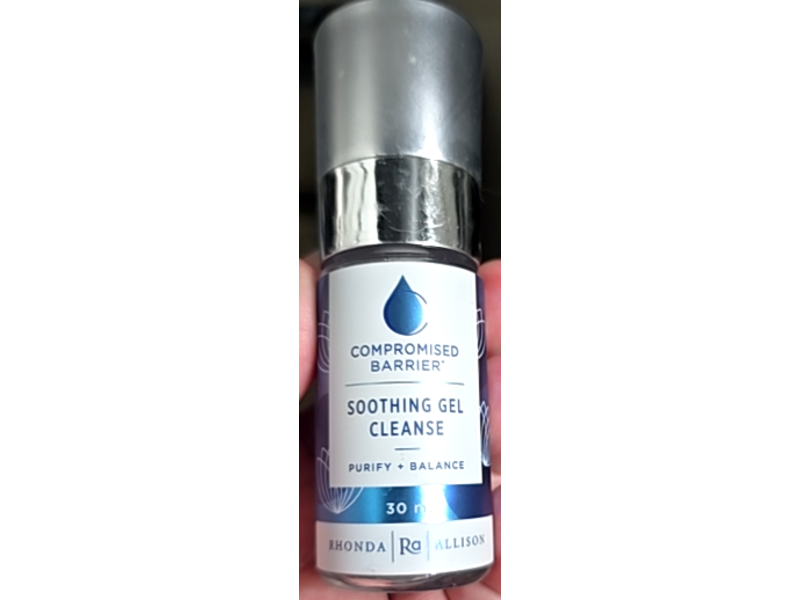 Rhonda Allison Compromised Barrier Purify + Balance Soothing Gel Cleanse, 30 mL