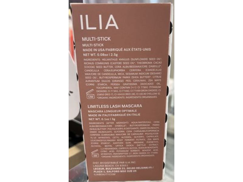 Sephora Ilia Limitless Lash Mascara & Multi-Stick, 0.08 oz/2.5 g