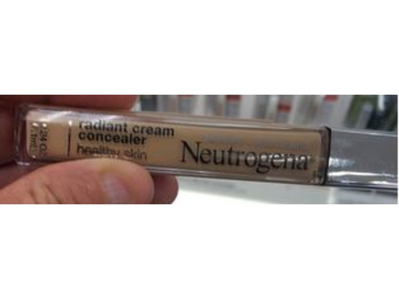 Neutrogena Radiant Brightening Cream Concealer, Sugar Light 03, 0.24 fl oz/7.1 mL