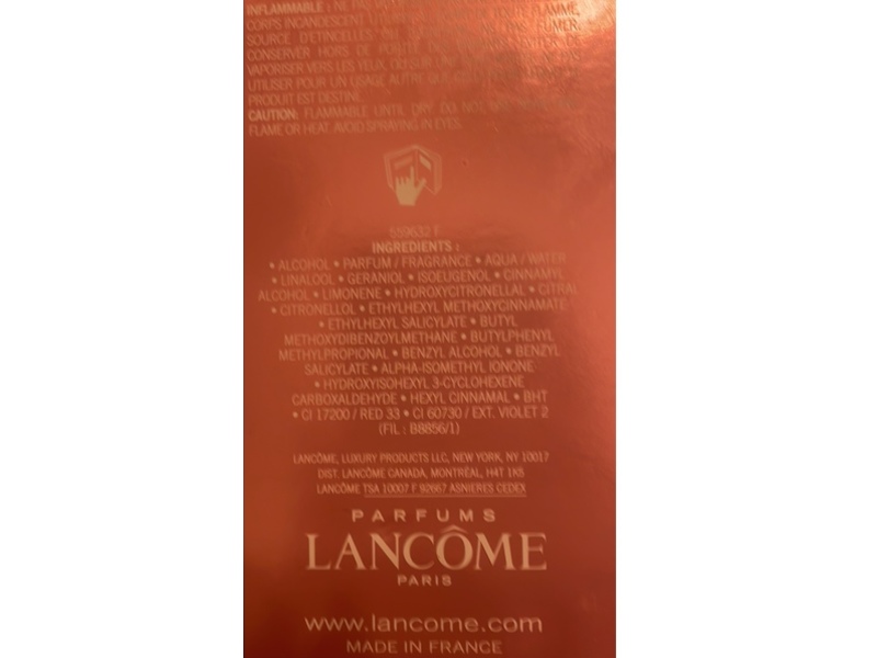 Lancome Eau De Parfum, Miracle So Magic, 1.7 fl oz/50 mL