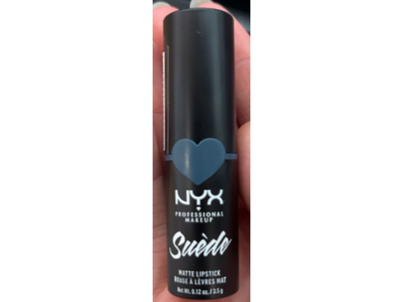 NYX Suede Matte Lipstick, Ace, 0.12 oz/3.5 g