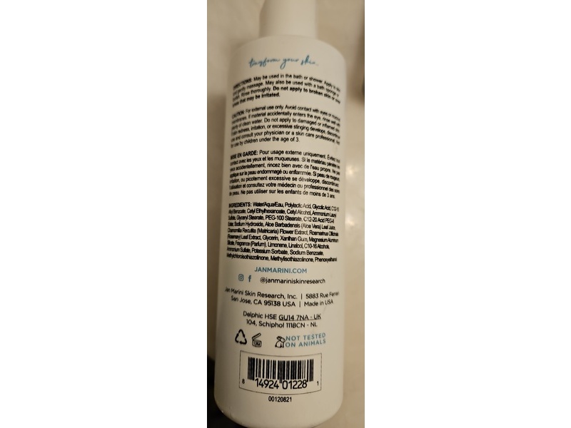 Jan Marini Skin Research Bioglycolic Resurfacing Body Scrub, 8 fl oz/237 mL