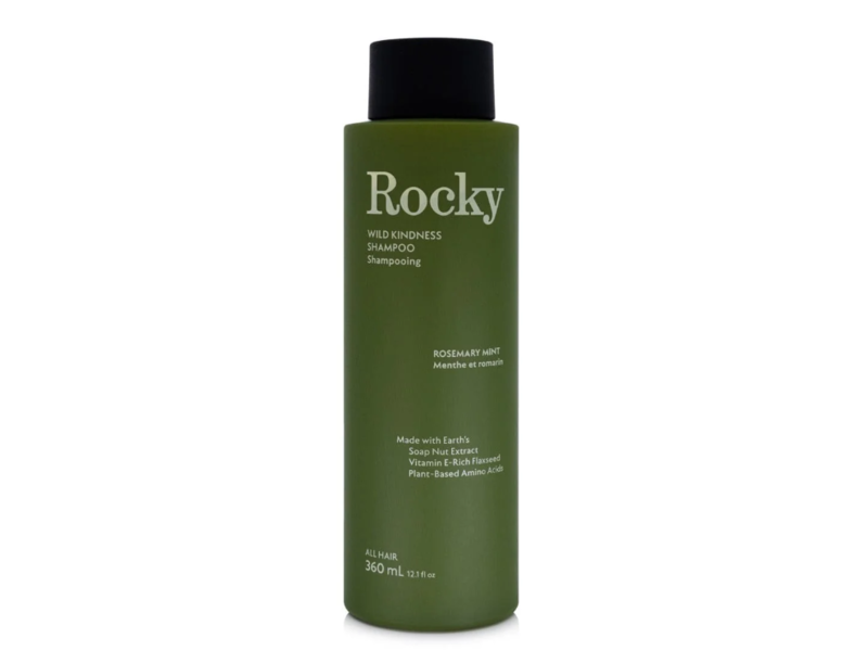 Rocky Wild Kindness Shampoo, Rosemary Mint, 12.1 fl oz/360 mL