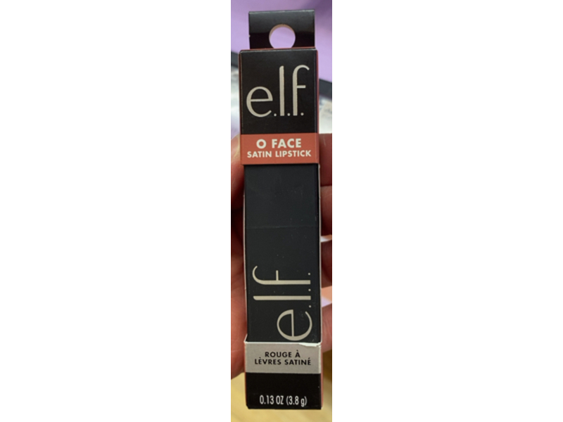 e.l.f. O Face Satin Lipstick, Standing Ovation, 0.13 oz/3.8 g