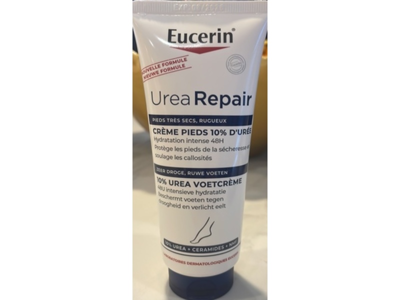 Eucerin UreaRepair Foot Cream, 10% Urea, 100 mL