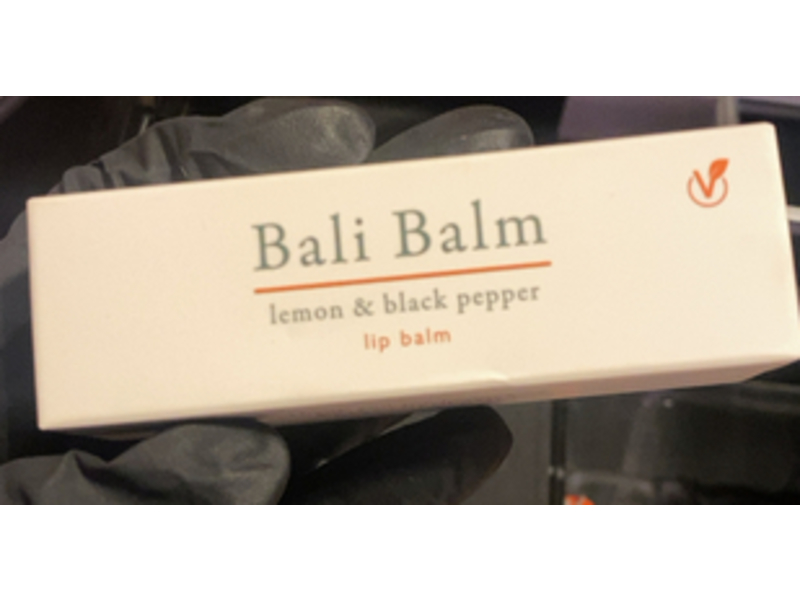 Bali Balm Lip Balm, Lemon and Black Pepper, 0.5 oz/15 mL