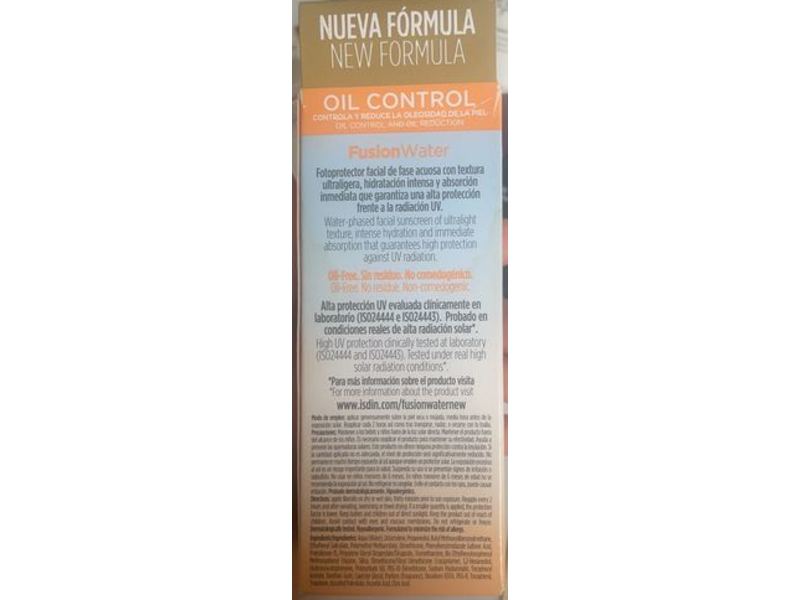 Isdin Fotoprotector Fusion Water Sunscreen, SPF 50, 50 mL