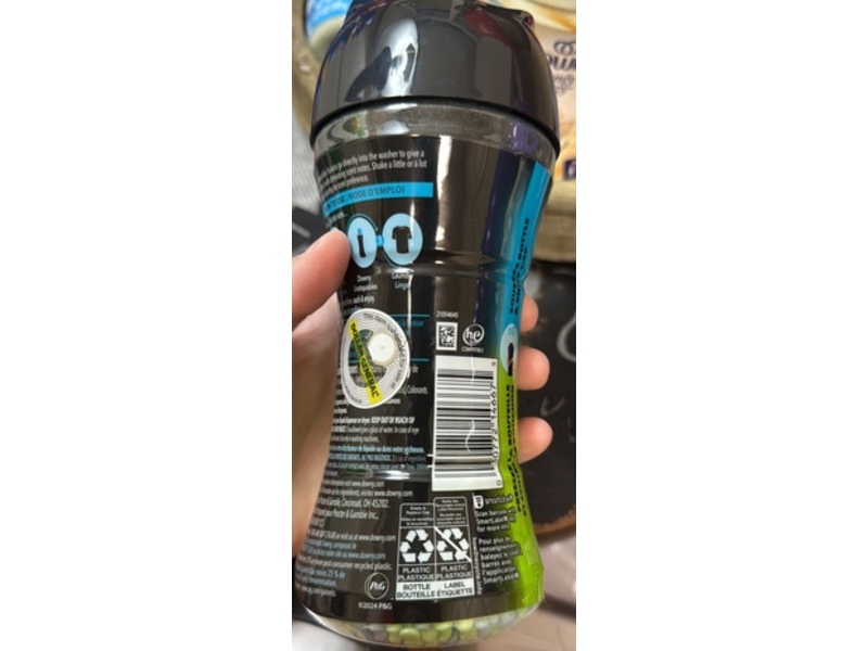 Downy UnStopables Fusions 2 In 1 In-Wash Scent Booster, Twilight + Jasmine, 6.9 oz/196 g