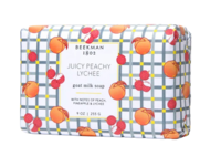 Beekman 1802 Goat Milk Soap, Juicy Peachy Lychee, 9 oz/255 g - thumbnail 1