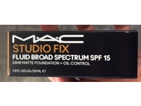 M.A.C Cosmetics Studio Fix Fluid 24H Matte Foundation, SPF 15, C8 Deep Olive, 1 fl oz/30 mL - Image 3