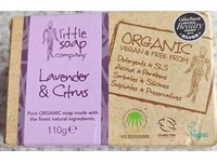 Little Soap Company Organic Soap Bar, Lavender & Citrus, 110 g - thumbnail 2