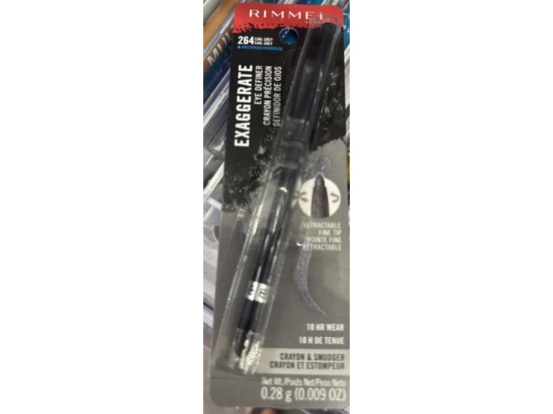Rimmel London Exaggerate Eye Definer, 264 Earl Grey, 0.009 oz/0.28 g
