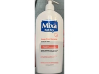 Mixa Baby Baby & Hair Soap-Free Surgras, Glycerin + Sweet Almond Oil, 400 mL - thumbnail 2